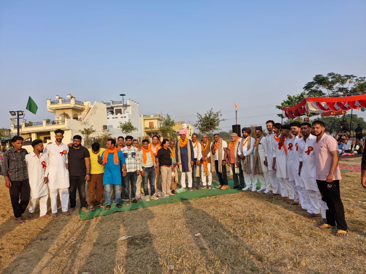 ਪਿੰਡ ਮਜਾਰੀ ਦੇ ਦੰਗਲ ੋਚ ਝੰਡੀ ਦੀ ਕੁਸ਼ਤੀ ਅਜੇ ਬਾਰਨ ਨੇ ਜਿੱਤੀ